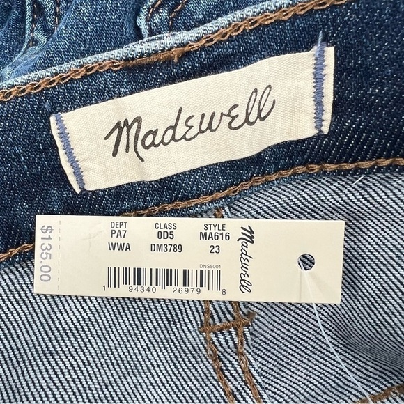 NWT Madewell 10" High Rise Skinny Denim Jeans Size 23 Women's - Picture 2 of 10